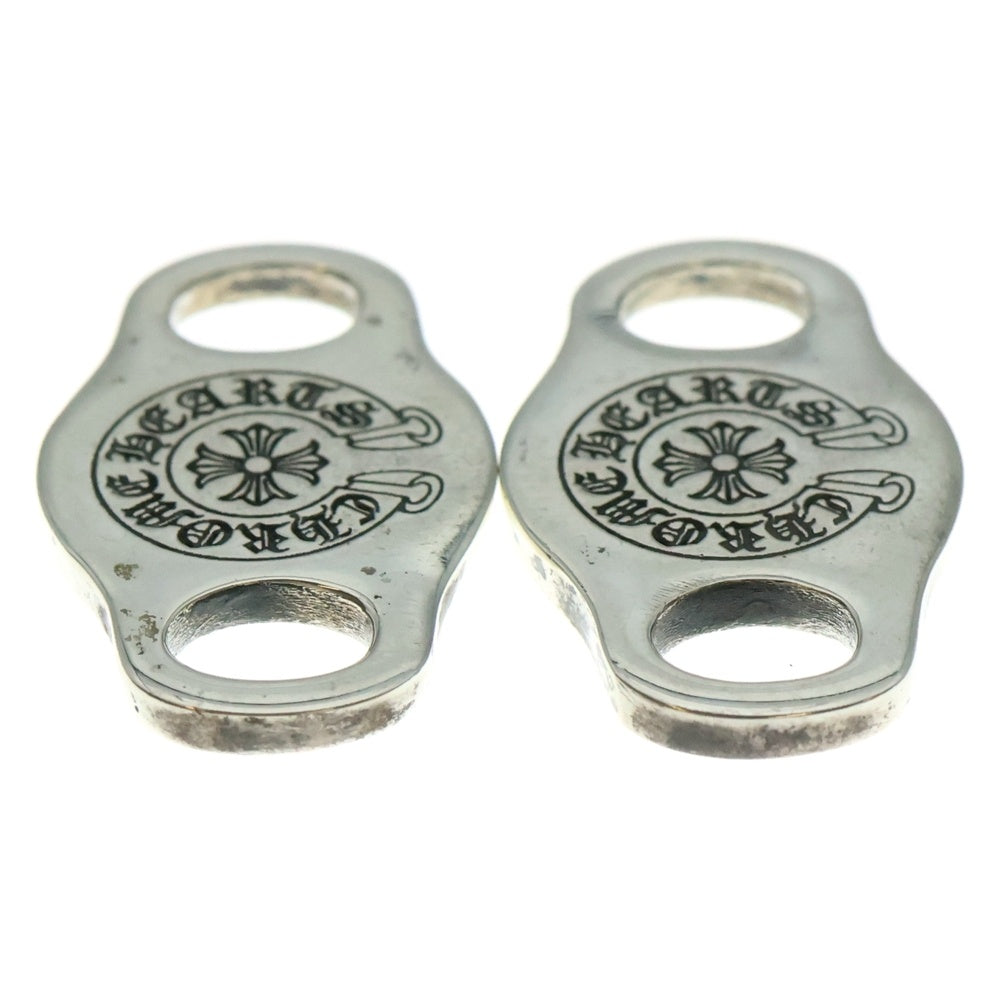 CHROME HEARTS(クロムハーツ) SHOELACE SET シューレース V1ホースシューシューレース 2個セット シルバー