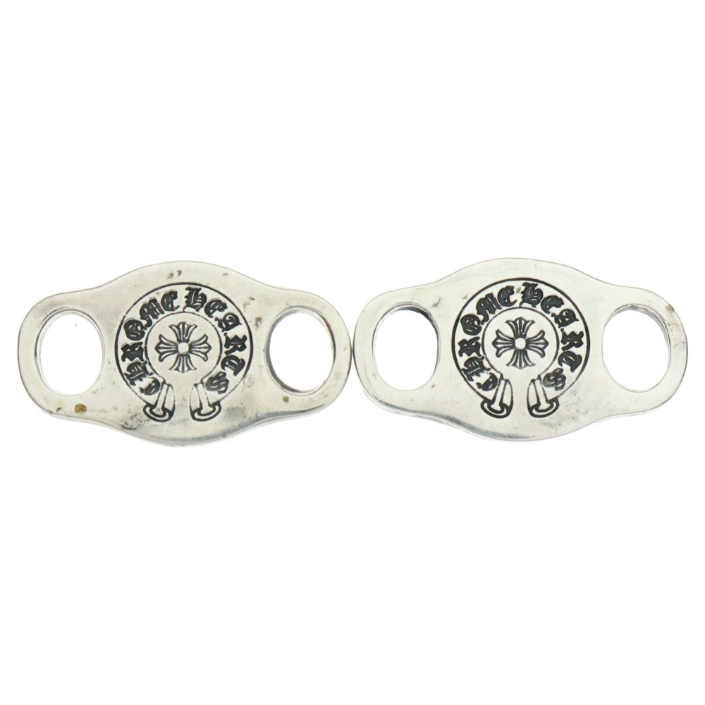 CHROME HEARTS(クロムハーツ) SHOELACE SET シューレース V1ホースシューシューレース 2個セット シルバー