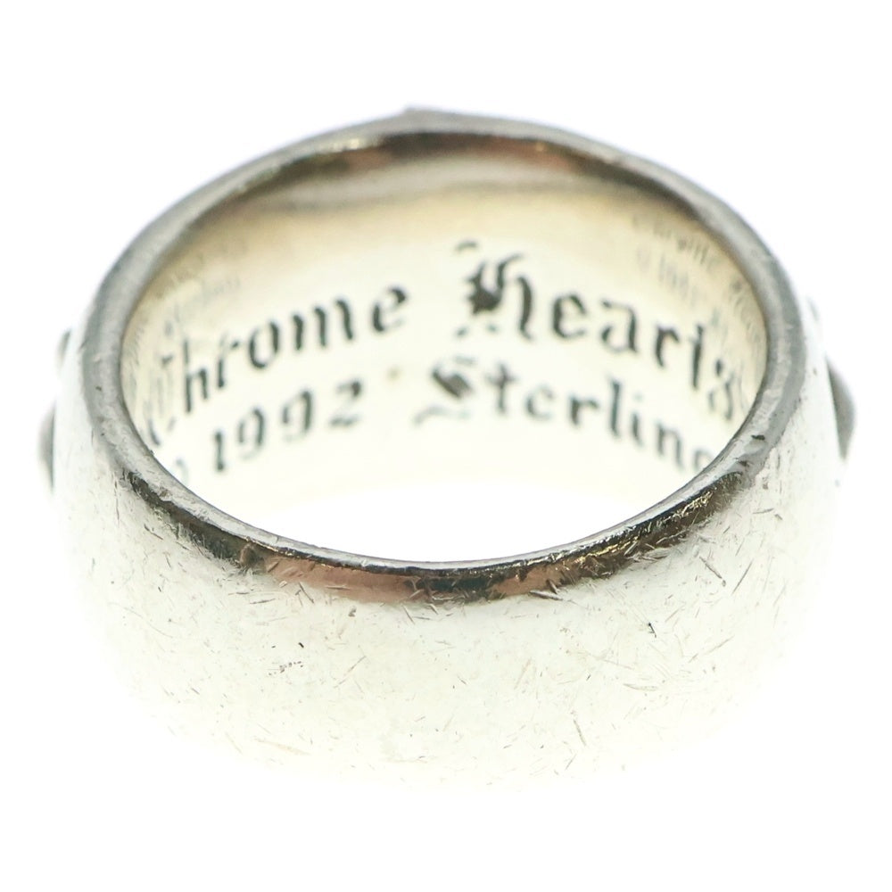CHROME HEARTS(クロムハーツ) FLRL CRS 1DIA フローラルクロス 1ダイヤ シルバーリング