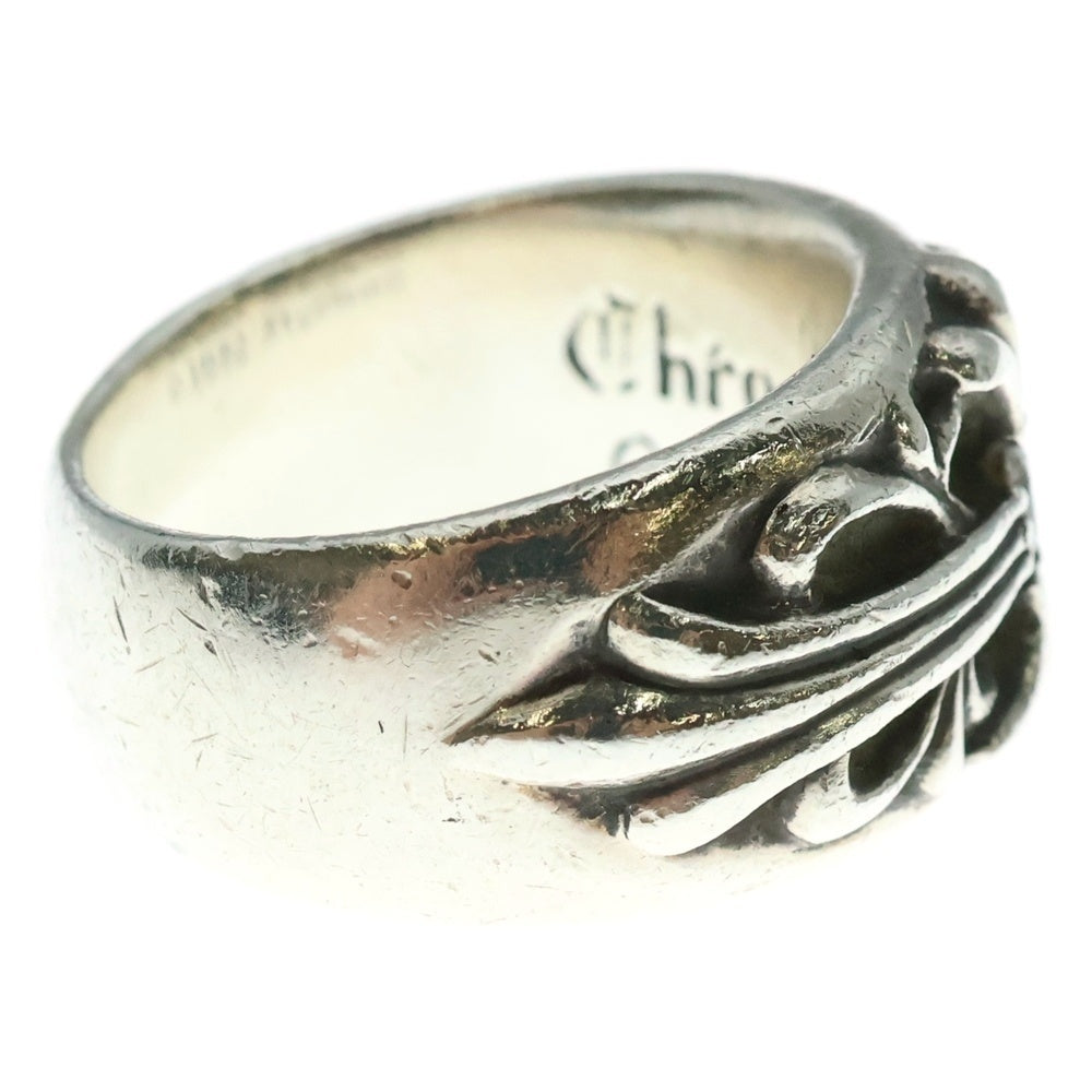 CHROME HEARTS(クロムハーツ) FLRL CRS 1DIA フローラルクロス 1ダイヤ シルバーリング