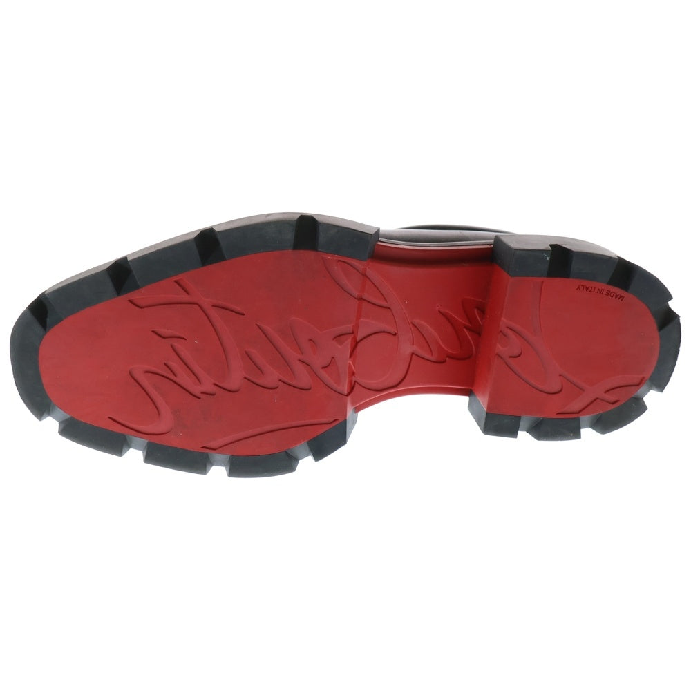 CHRISTIAN LOUBOUTIN(クリスチャンルブタン) Our Pabelito レザー ダービーローカットシューズ ブラック
