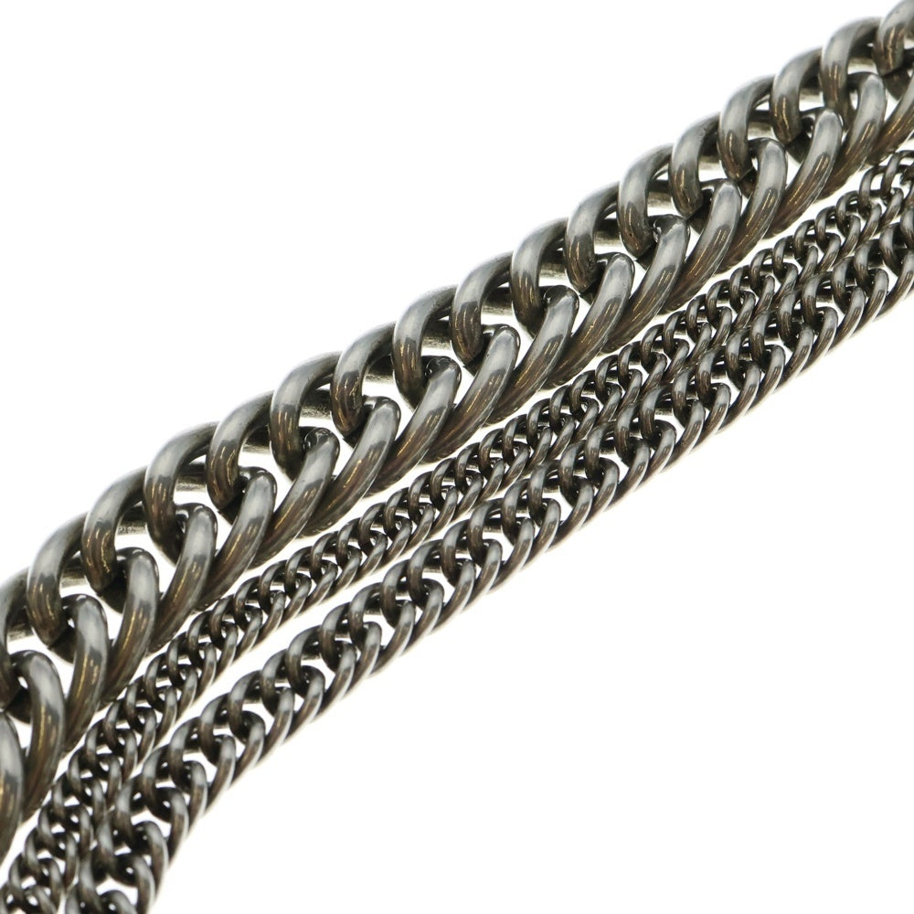 ANN DEMEULEMEESTER(アンドゥムルメステール) 24AW Esa Multi Chains Bracelet マルチチェーンブレスレット シルバー