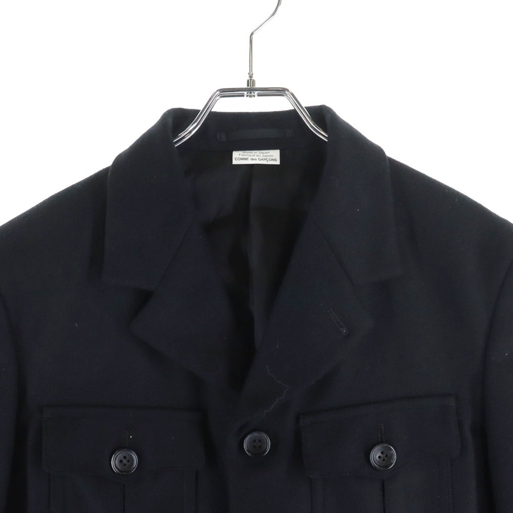 COMME des GARCONS HOMME PLUS(コムデギャルソンオムプリュス) 25AW 燕尾ウールテーラードジャケット ブラック PP-J043