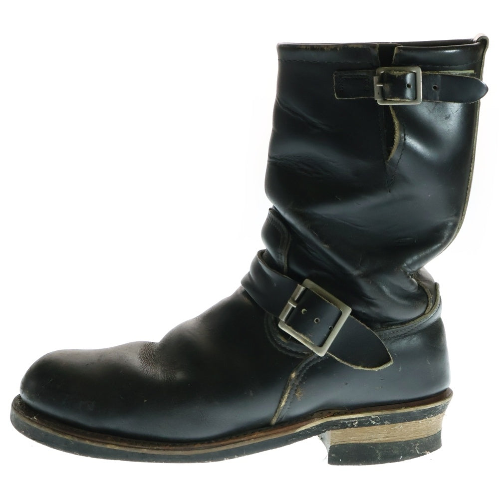 RED WING(レッド ウイング) レザーハイカットエンジニアブーツ ブラック