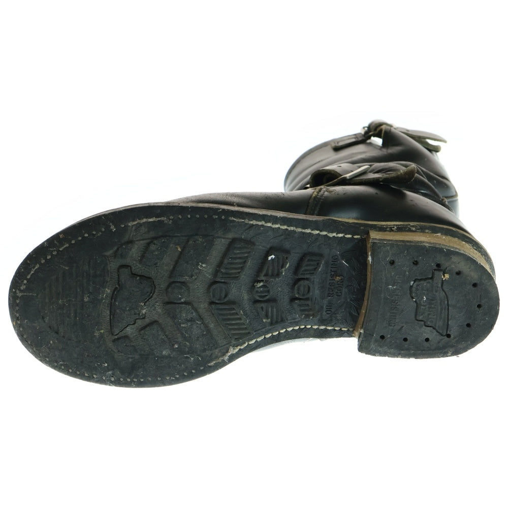 RED WING(レッド ウイング) レザーハイカットエンジニアブーツ ブラック