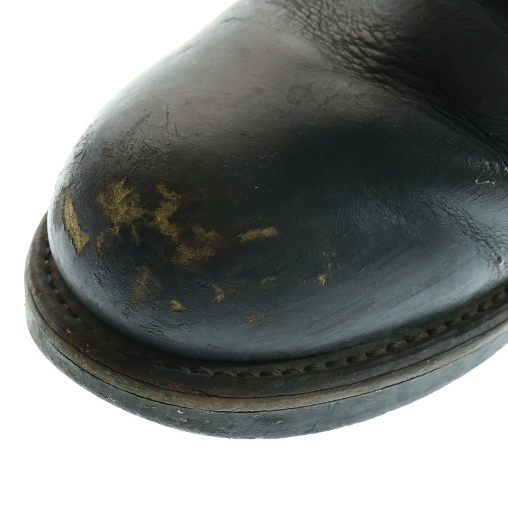 RED WING(レッド ウイング) レザーハイカットエンジニアブーツ ブラック