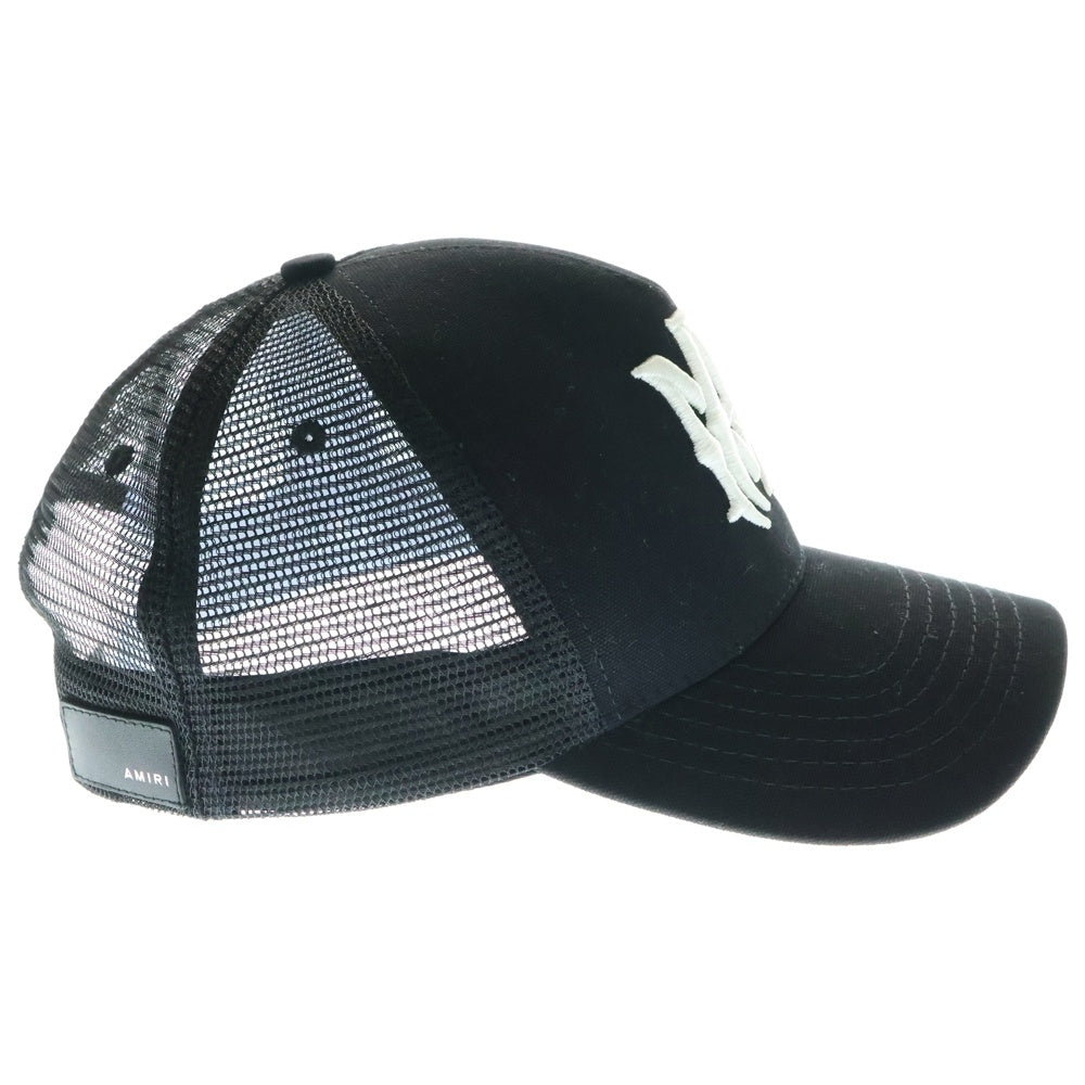 AMIRI(アミリ) MA LOGO TRUCKER HAT ロゴ刺繍 メッシュキャップ ブラック
