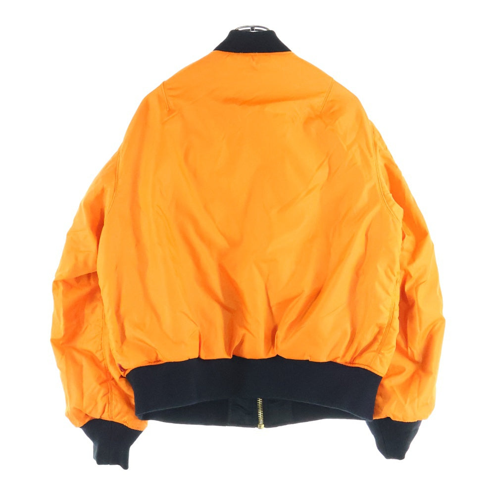 SUPREME(シュプリーム) Globe MA-1 Jacket グローブMA1リバーシブルボンバージャケットブルゾン ブラック
