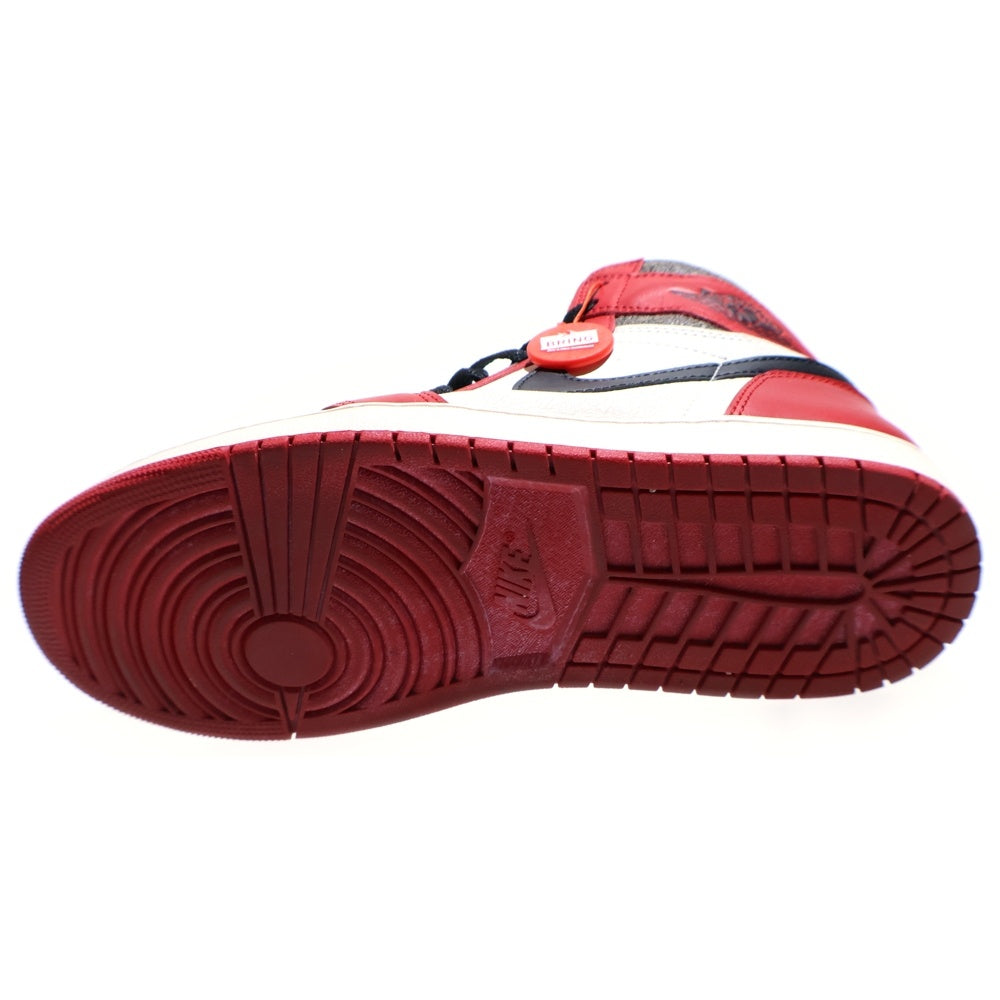 NIKE(ナイキ) AIR JORDAN 1 HIGH OG CHICAGO LOST & FOUND DZ5485-612 エアジョーダン1 シカゴ ロストアンドファウンド ハイカットスニーカー ホワイト/レッド US10.5/28.5cm