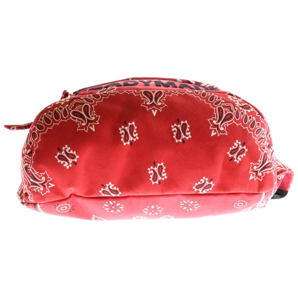 READY MADE(レディメイド) RED BANDANA BELT BAG バンダナ ベルト ウエストバッグ レッド