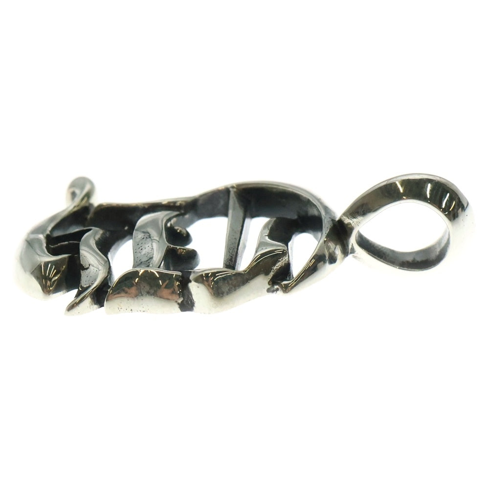 CHROME HEARTS(クロムハーツ) CHARM CH VERTICAL LOGO CHロゴ シルバー チャーム