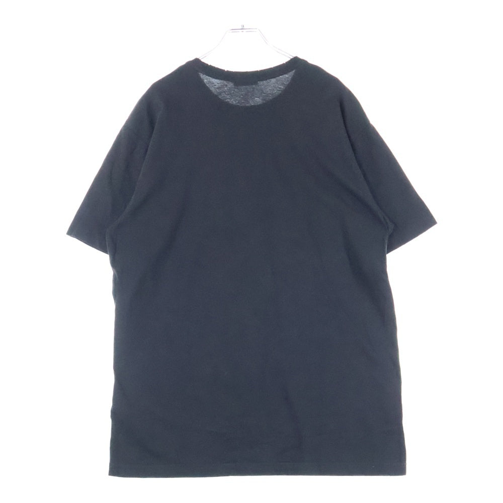 DIOR(ディオール) 24SS ロゴ刺繍 半袖クルーネックTシャツカットソー ブラック 483J635A0817