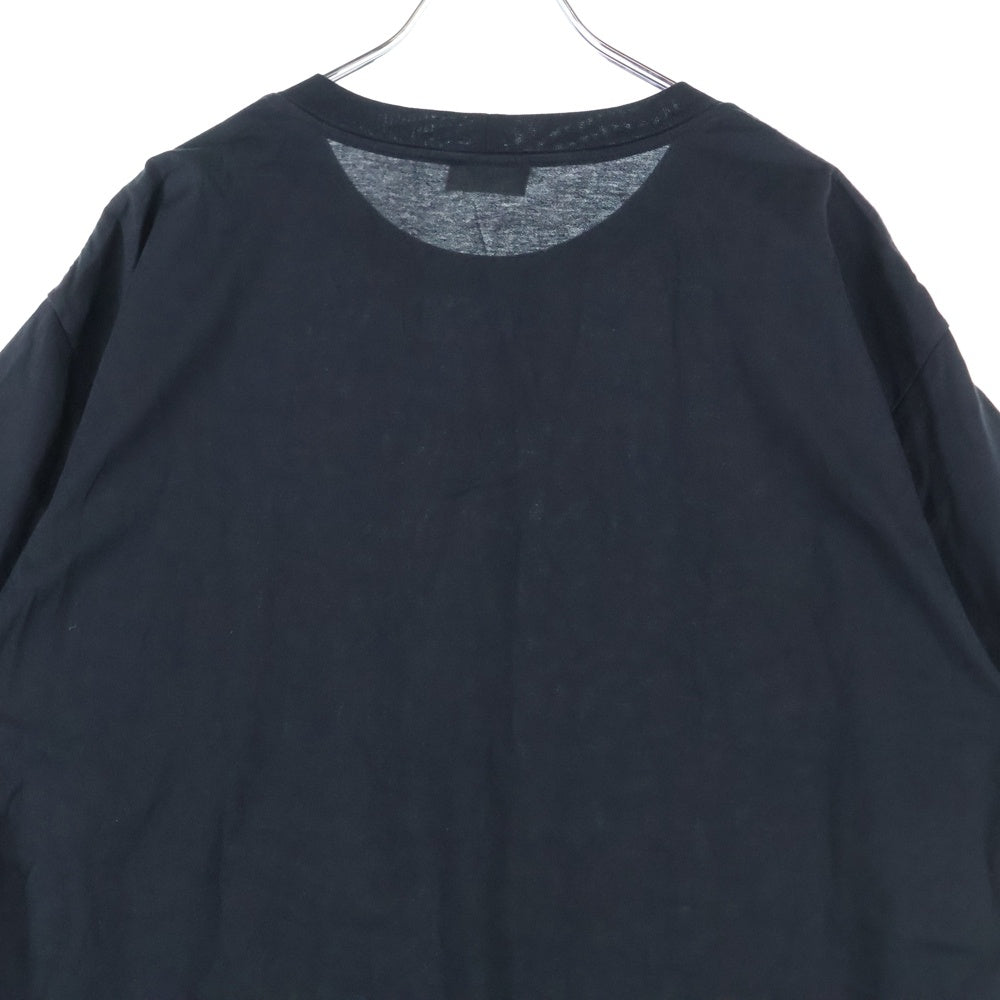 CELINE(セリーヌ) トリオンフ ワンポイントロゴ クルーネック半袖Tシャツカットソー ブラック