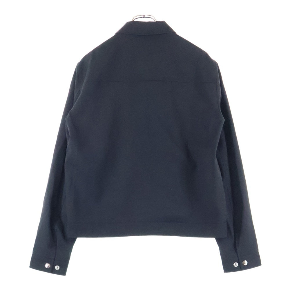 CELINE(セリーヌ) 25SS トリオンフウールツイル ジップアップブルゾン ブラック RV0IE973C