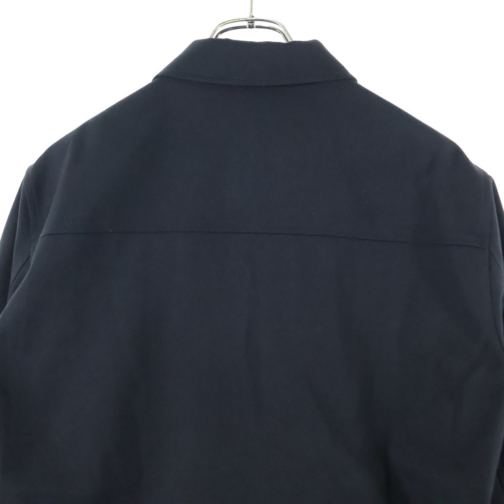 CELINE(セリーヌ) 25SS トリオンフウールツイル ジップアップブルゾン ブラック RV0IE973C