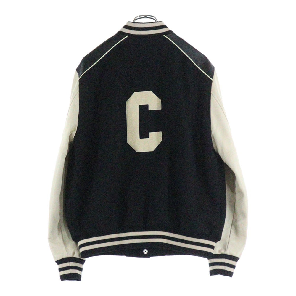 CELINE(セリーヌ) クラシックCロゴ テディジャケット ブルゾン ブラック/ホワイト 2V56D896C