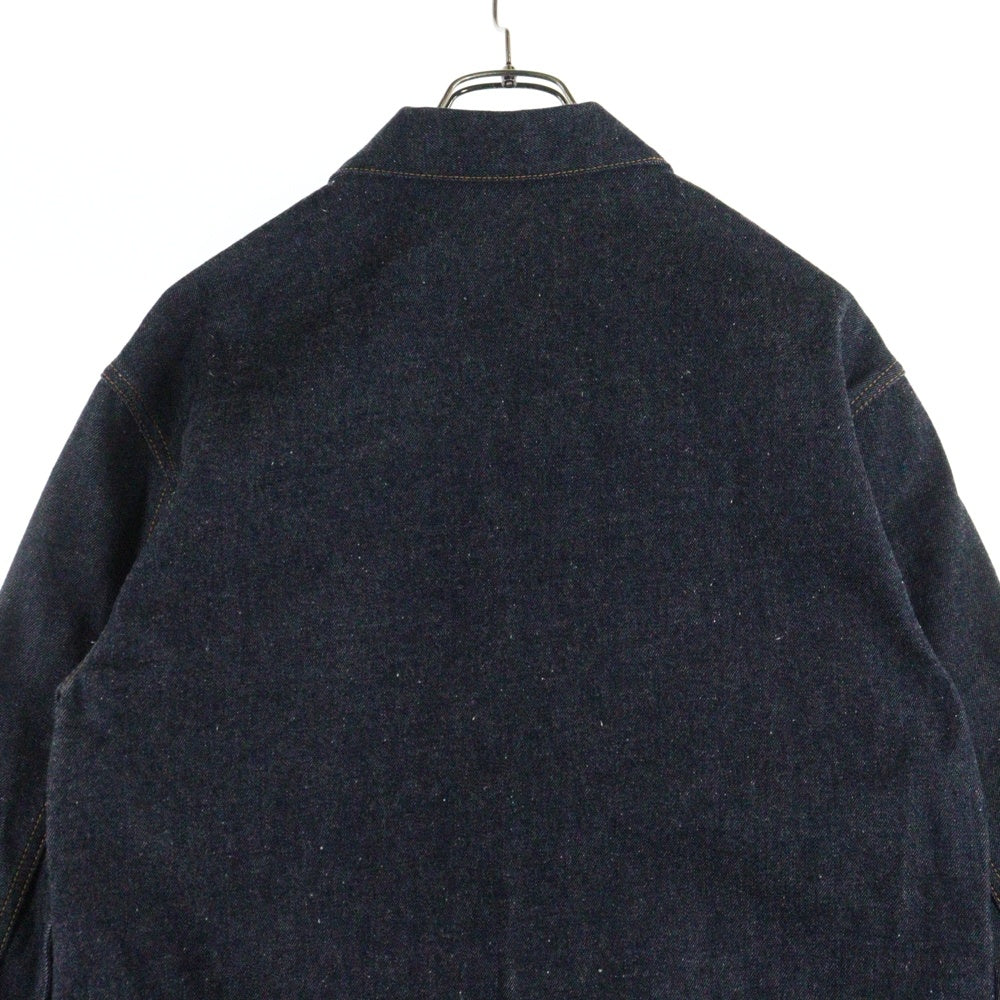 DIOR(ディオール) 21AW ×Sacai サカイ ナイロン切り替え デニムジャケット インディゴ 213D487AY507