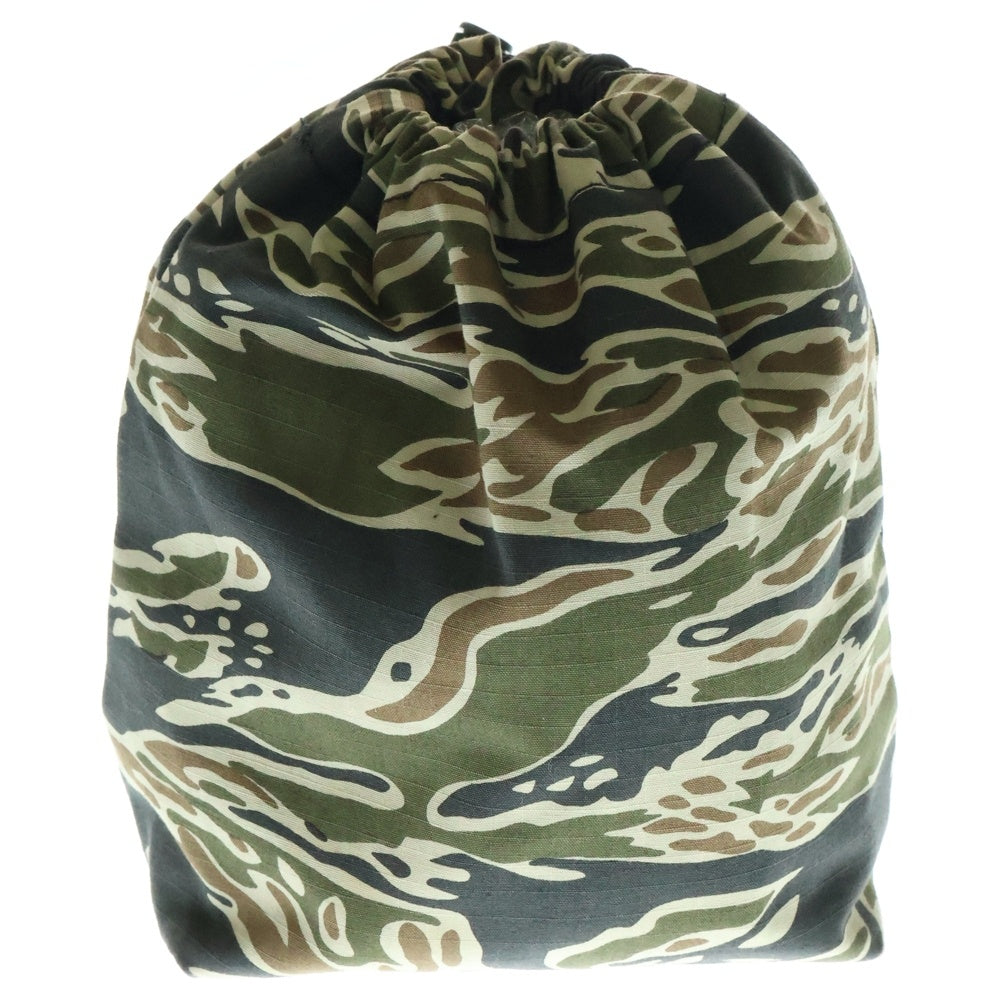 WACKO MARIA(ワコマリア) 25SS TIGER CAMO DRAWSTRING BAG タイガーカモ ドローストリングバッグ 巾着ポーチ カモフラ
