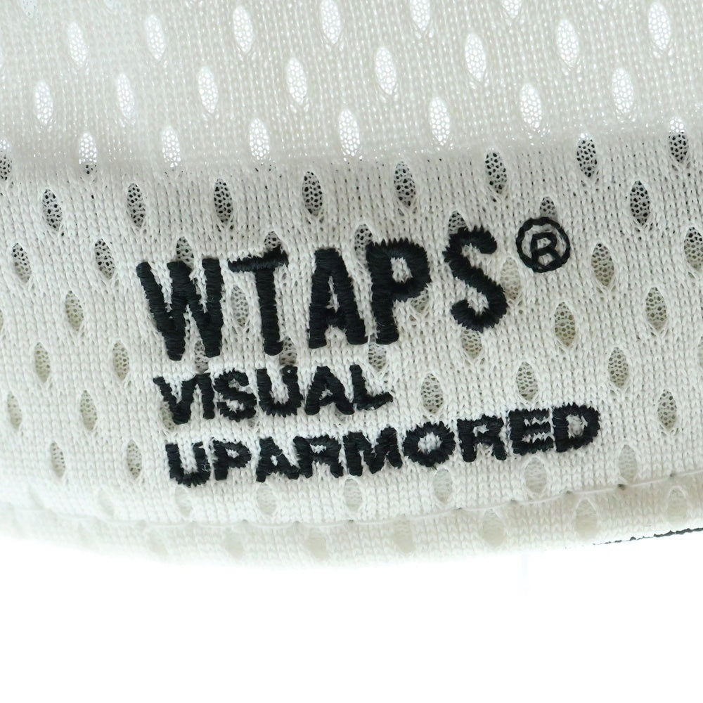 WTAPS(ダブルタップス) ×NEW ERA /9FORTY CAP POLY WTロゴ刺繍 メッシュキャップ 251NENED-HT01 ホワイト