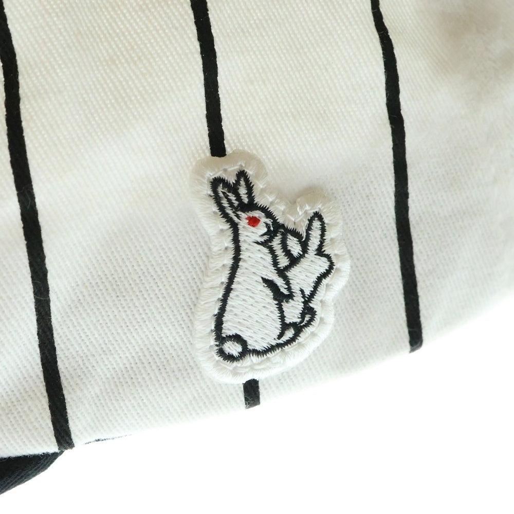 FR2(エフアールツー) FRロゴ刺繍 6パネル ストライプ ベースボールキャップ