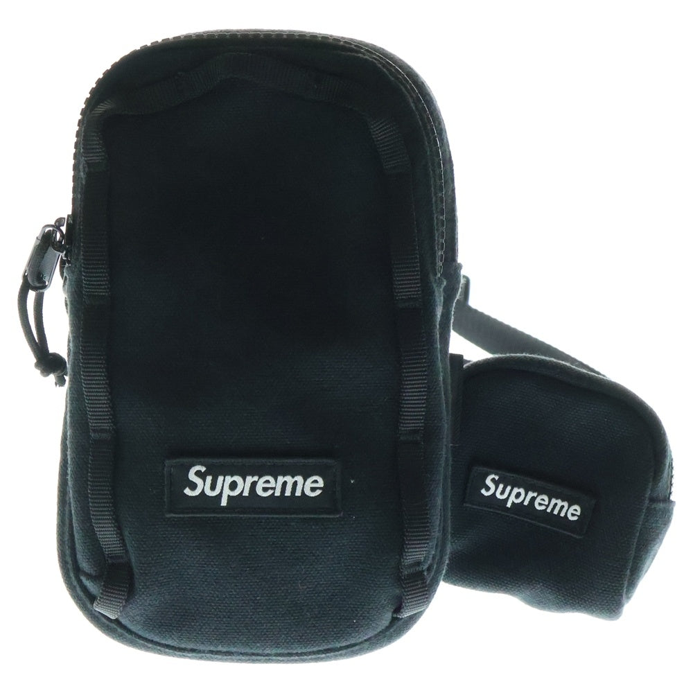 SUPREME(シュプリーム) 25SS Camera Bag+Mini Pouch スモールボックスロゴ カメラバッグ ミニポーチ付 ブラック