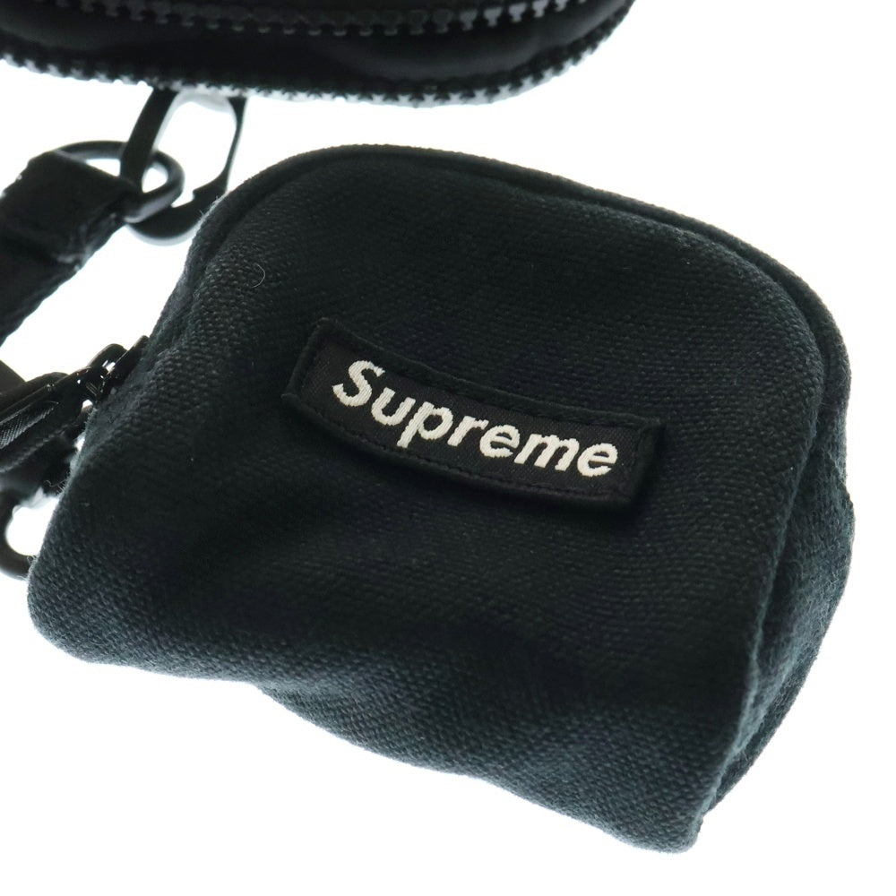 SUPREME(シュプリーム) 25SS Camera Bag+Mini Pouch スモールボックスロゴ カメラバッグ ミニポーチ付 ブラック