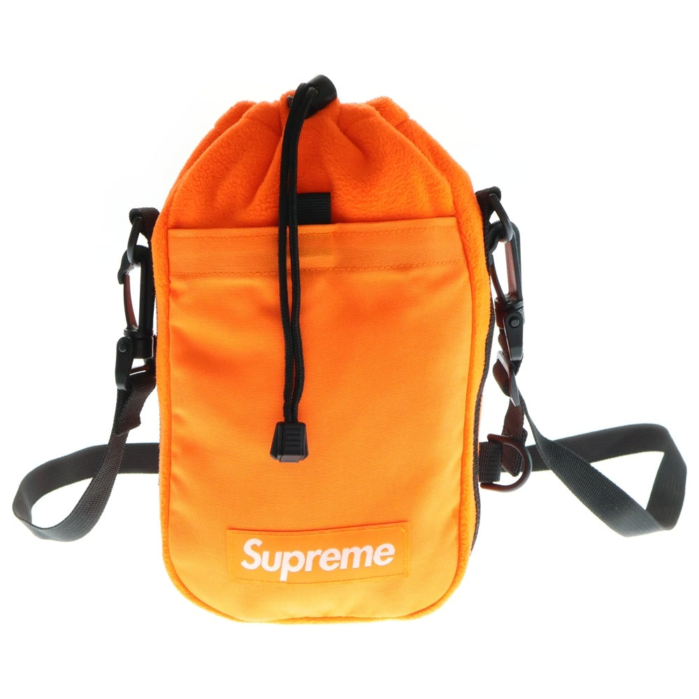 SUPREME(シュプリーム) 24AW Polartec Sling Bag ポーラテック ボックスロゴ スリングバッグ オレンジ