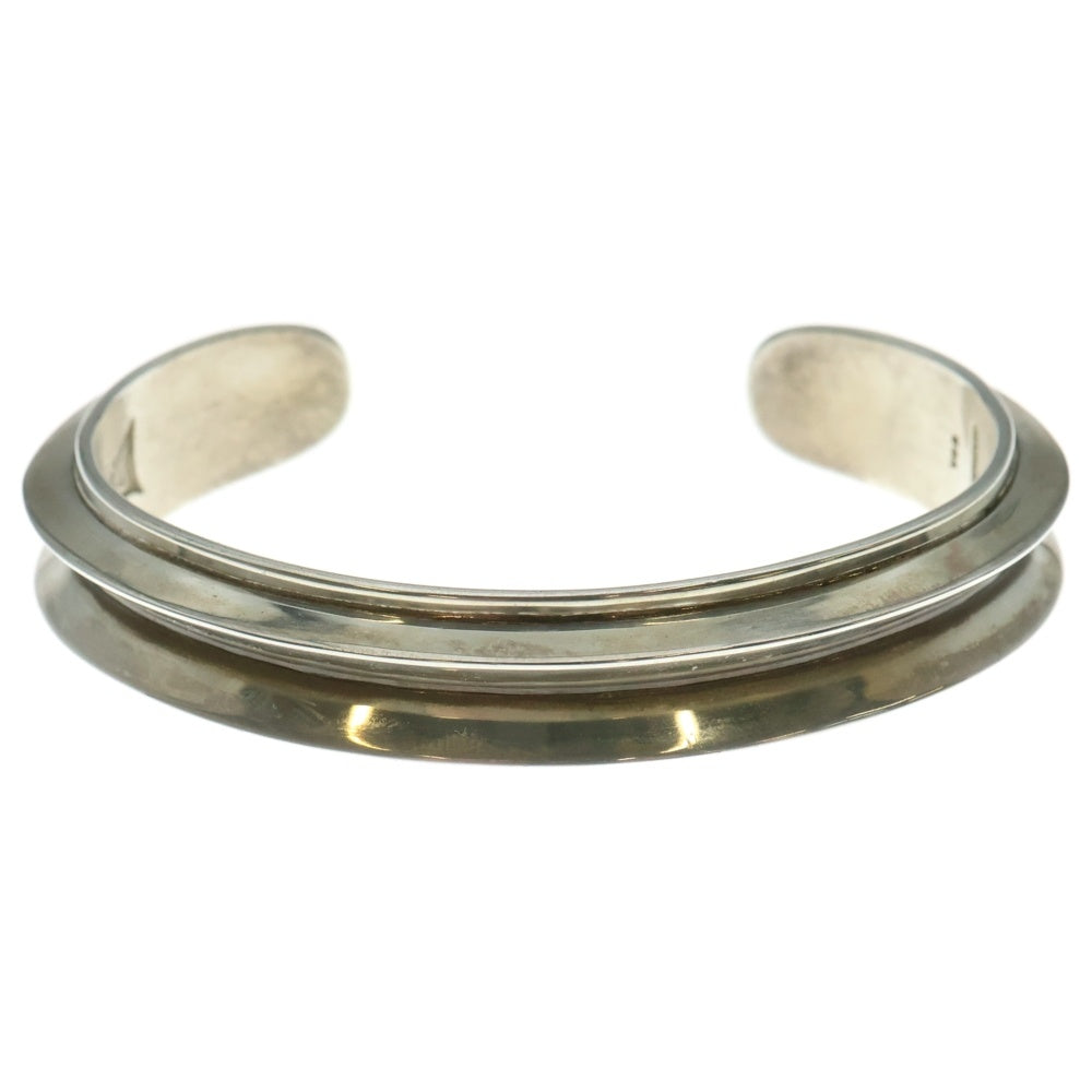 CODY SANDERSON(コディーサンダーソン) 1/2 INCH DOUBLE WIRE PLAIN EDGE ダブルワイヤー プレーンエッジ シルバーバングルブレスレット