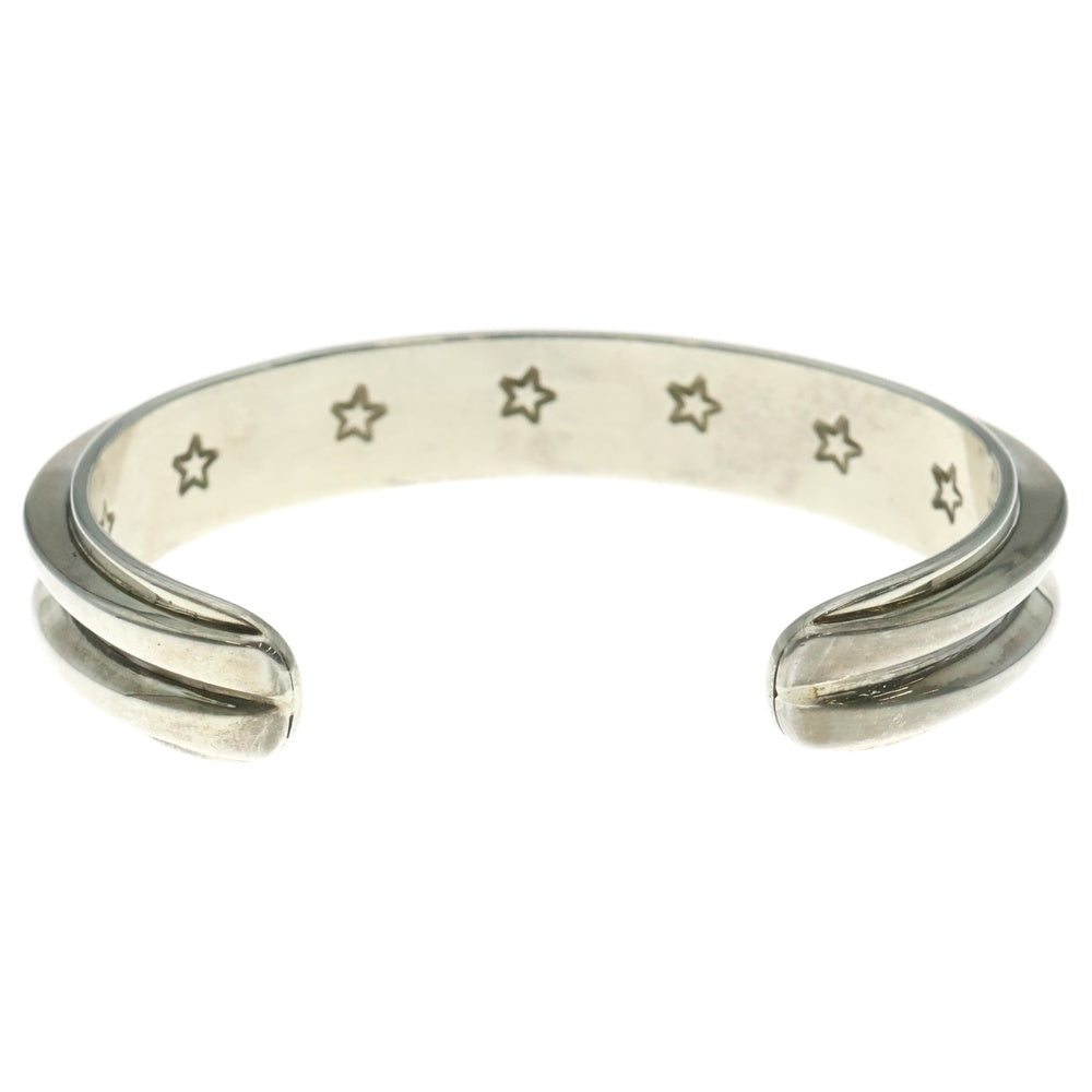 CODY SANDERSON(コディーサンダーソン) 1/2 INCH DOUBLE WIRE PLAIN EDGE ダブルワイヤー プレーンエッジ シルバーバングルブレスレット