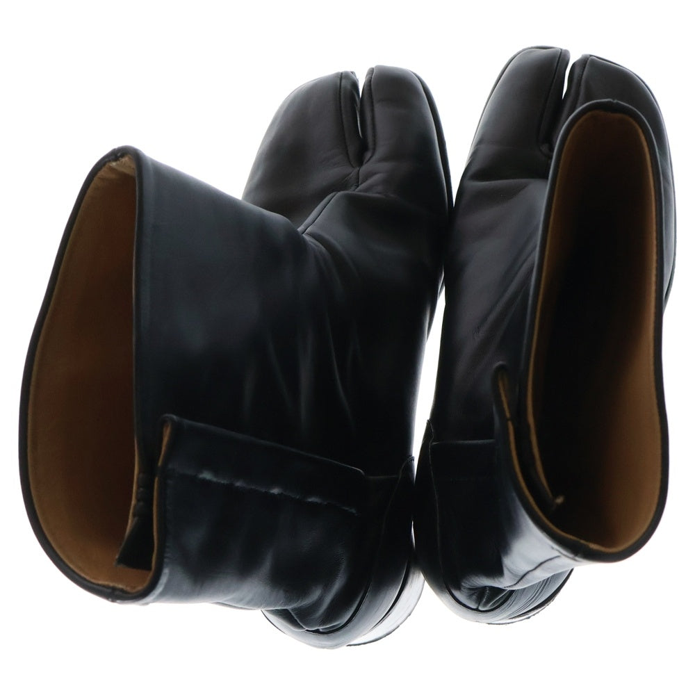 Maison Margiela 1(メゾンマルジェラ) TABI ANKLE BOOTS レザー 足袋 アンクル ブーツ ブラック