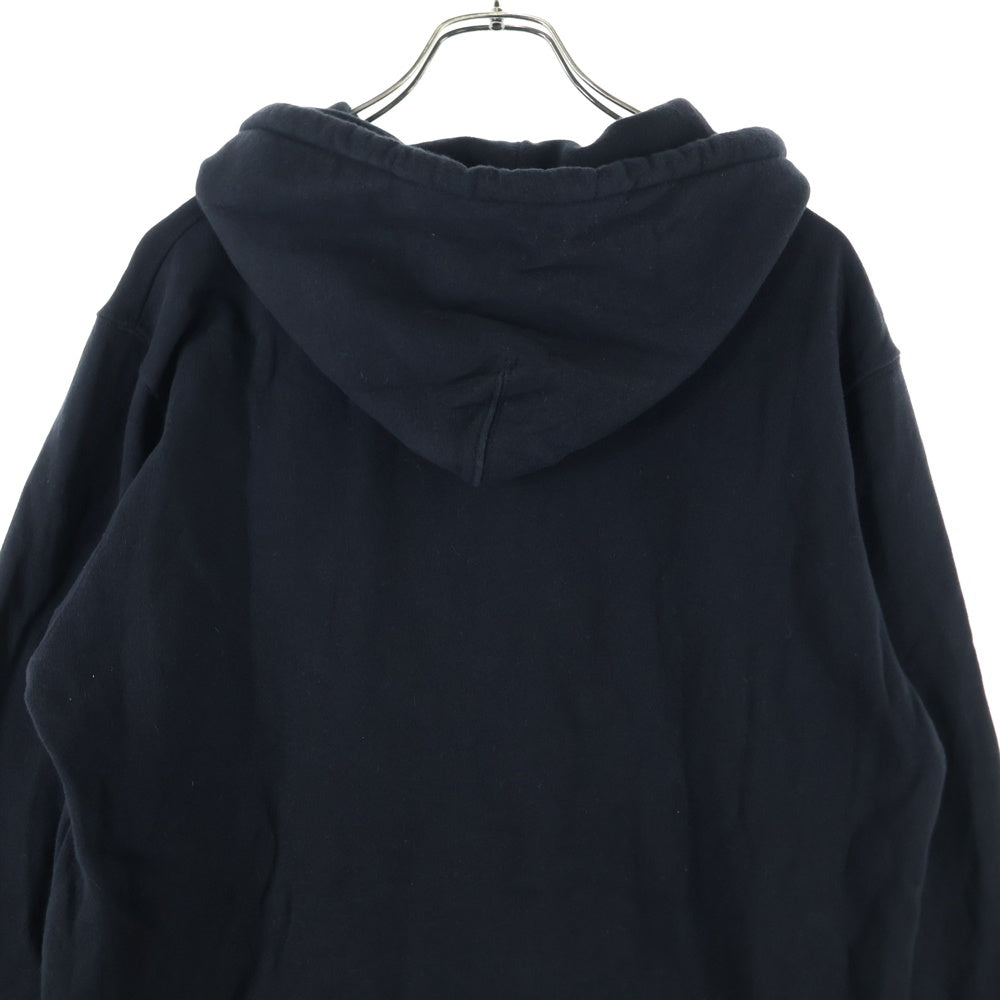 PIGALLE(ピガール) ロゴプリント プルオーバーパーカー ブラック