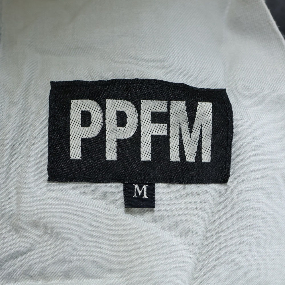 PPFM(ピーピーエフエム) ナイロンスラックスパンツ グレー