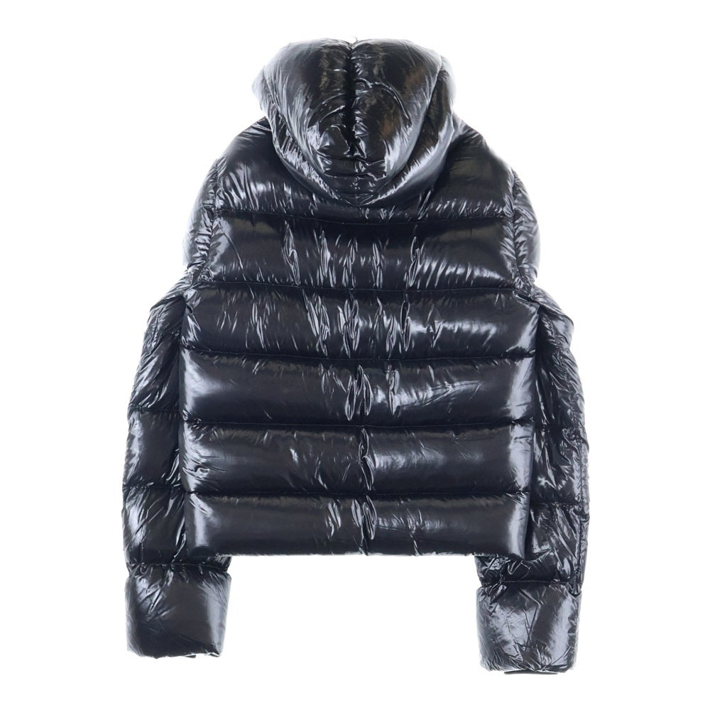 Rick Owens(リックオウエンス) 24AW Puffer Jacket With A Full Zip Detail ジップアップ フーディダウンジャケット RU02D6722 ブラック