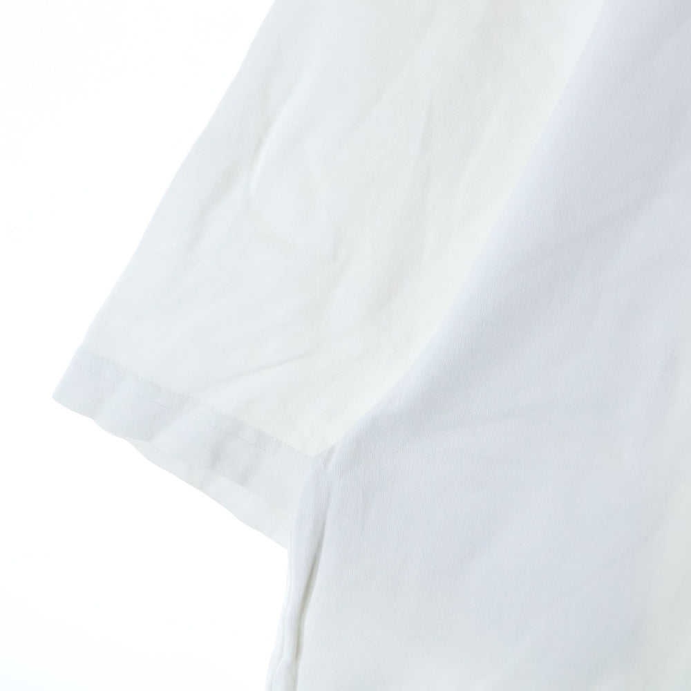 BALENCIAGA(バレンシアガ) 21AW バーコードロゴ クルーネック半袖Tシャツ ホワイト 661715 TKVE5