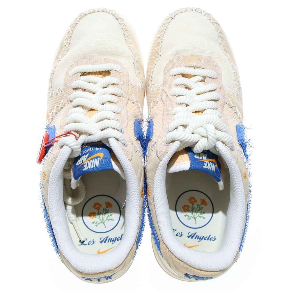 NIKE(ナイキ) Air Force 1 '07 Premium LA Flea エアフォース107 プレミアム LA フリーローカットスニーカー DV2215-100 ベージュ US8/26cm