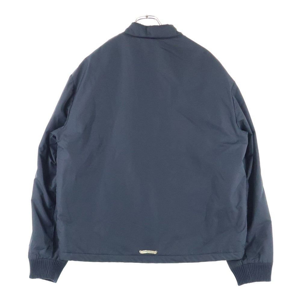 CHROME HEARTS(クロムハーツ) RED PATCH RACING JACKET セメタリークロスパッチ アームCHプラス ジップアップ レーシングジャケット ブラック