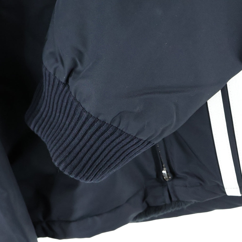 CHROME HEARTS(クロムハーツ) RED PATCH RACING JACKET セメタリークロスパッチ アームCHプラス ジップアップ レーシングジャケット ブラック
