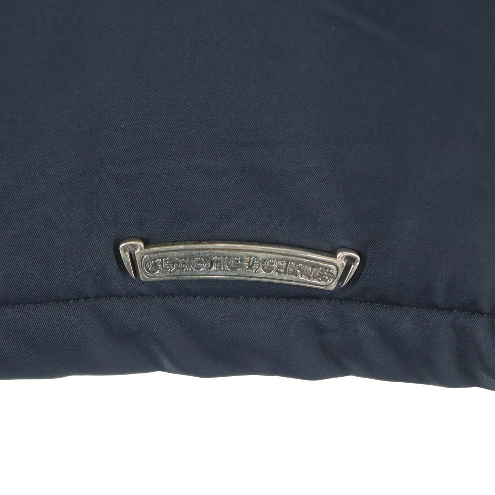 CHROME HEARTS(クロムハーツ) RED PATCH RACING JACKET セメタリークロスパッチ アームCHプラス ジップアップ レーシングジャケット ブラック