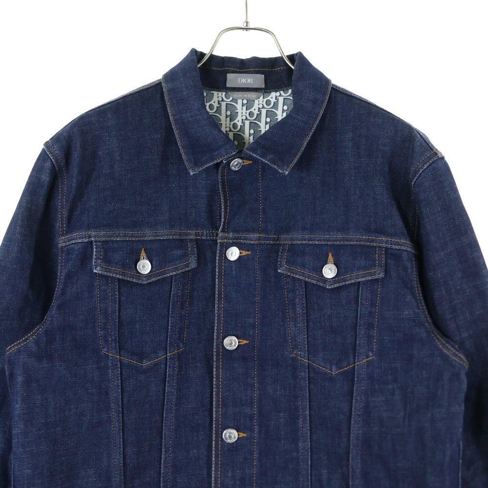 DIOR(ディオール) 20SS 裏地オブリーク デニムジャケット 013D482B226X インディゴ