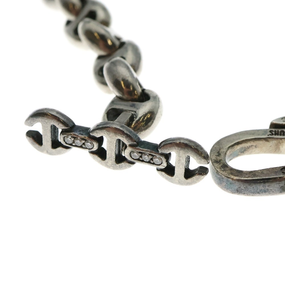 HOORSENBUHS(ホーセンブース) 10MM OPEN-LINK WALLET CHAIN オープンリンク ダイヤ シルバーウォレットチェーン シルバー