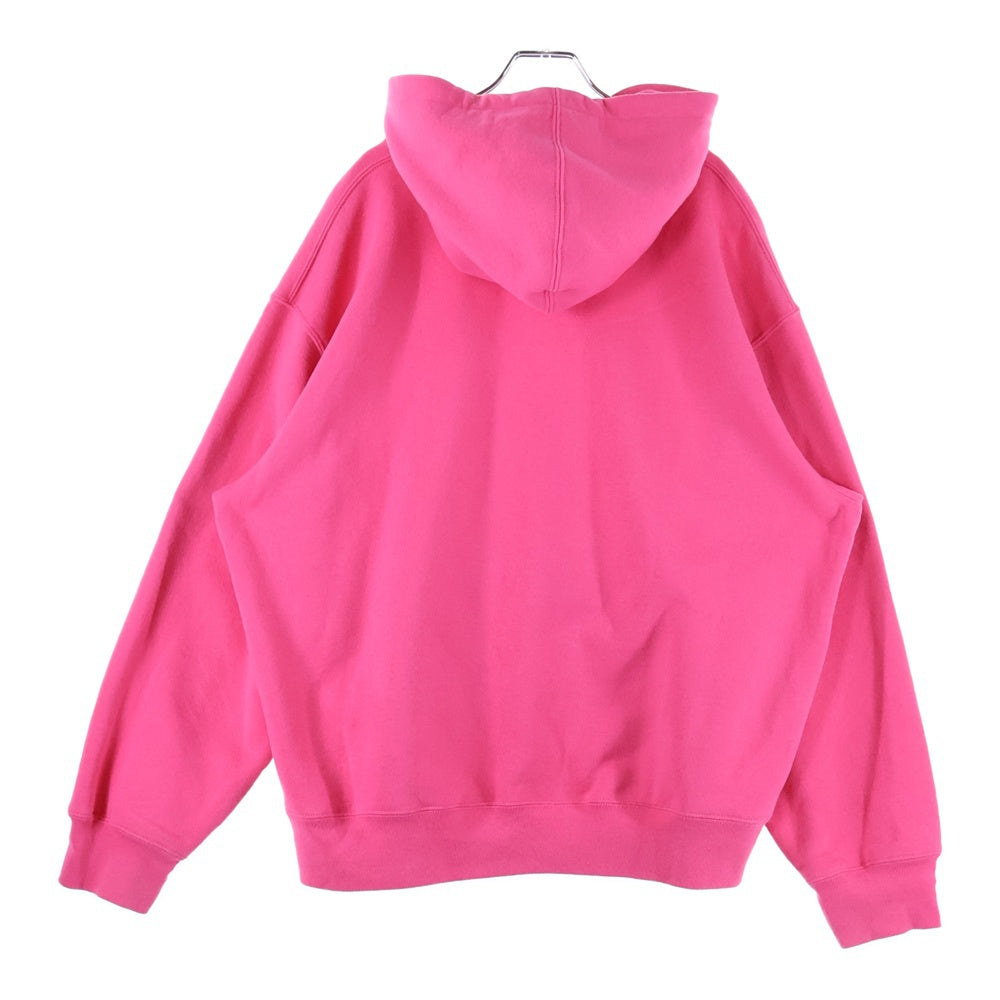 SUPREME(シュプリーム) 25AW Small Box Hooded Sweatshirt スモールボックスロゴ プルオーバーパーカー ピンク