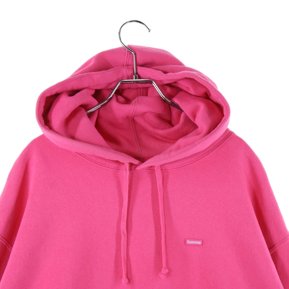 SUPREME(シュプリーム) 25AW Small Box Hooded Sweatshirt スモールボックスロゴ プルオーバーパーカー ピンク