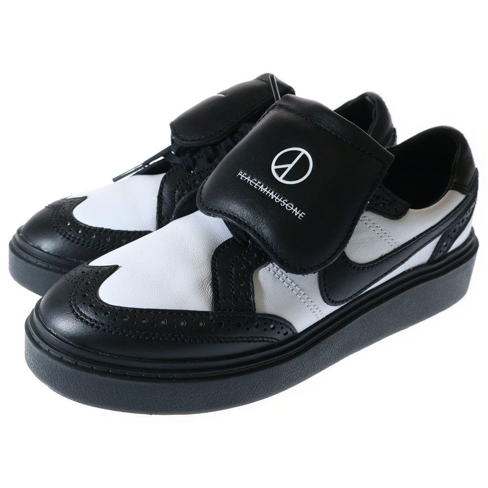 NIKE(ナイキ) ×PEACEMINUSONE KWONDO1 ピースマイナスワン クウォンド1 ローカットスニーカー シューズ ブラック/ホワイト US7.5/25.5cm DH2482-101