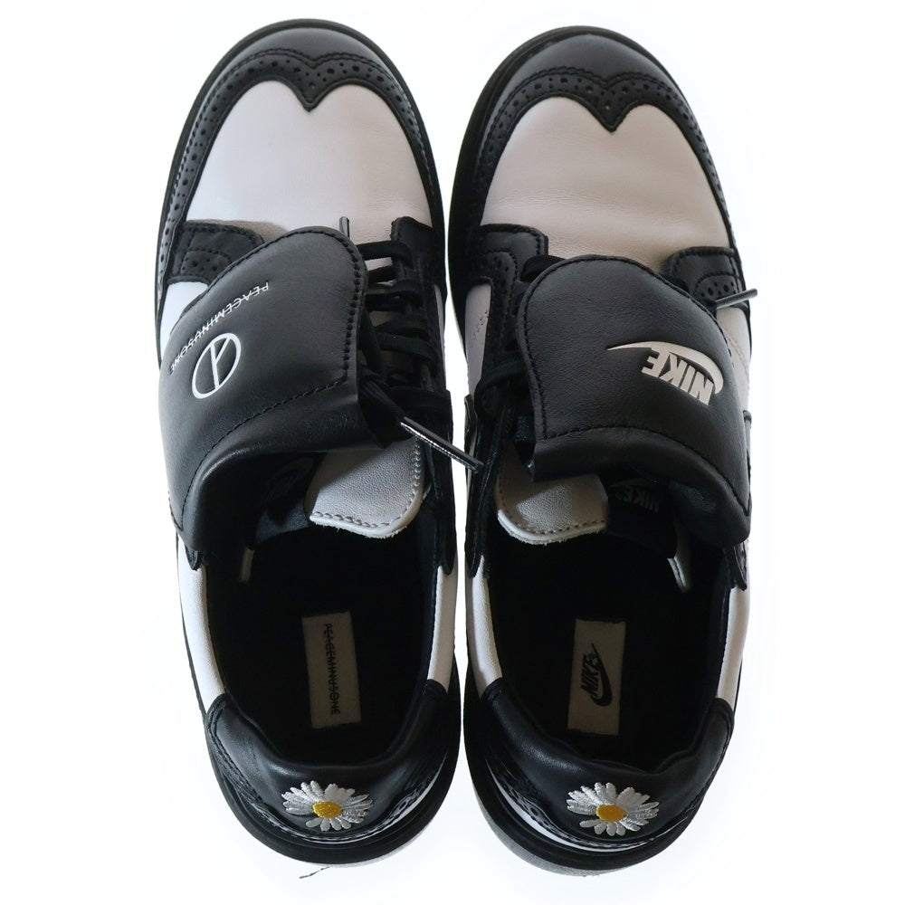 NIKE(ナイキ) ×PEACEMINUSONE KWONDO1 ピースマイナスワン クウォンド1 ローカットスニーカー シューズ ブラック/ホワイト US7.5/25.5cm DH2482-101