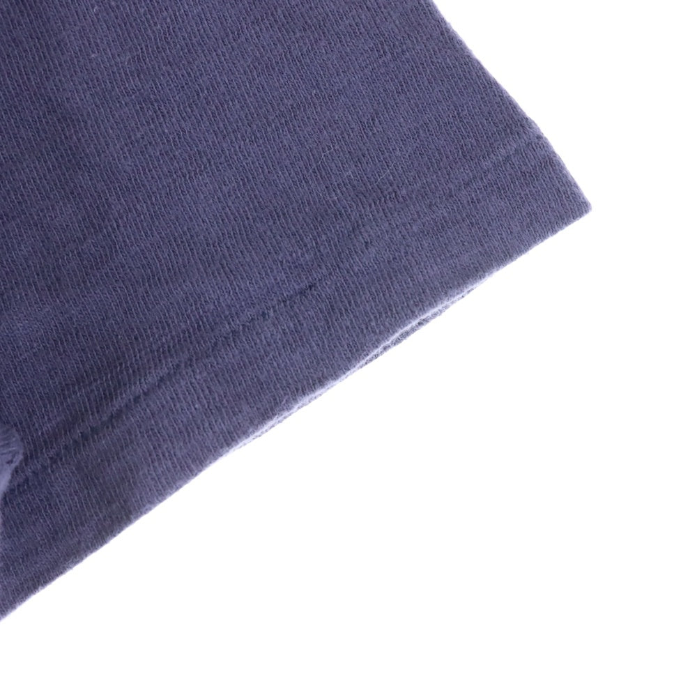 HUMAN MADE(ヒューマンメイド) ロゴワッペン付き クルーネック半袖Tシャツ ネイビー
