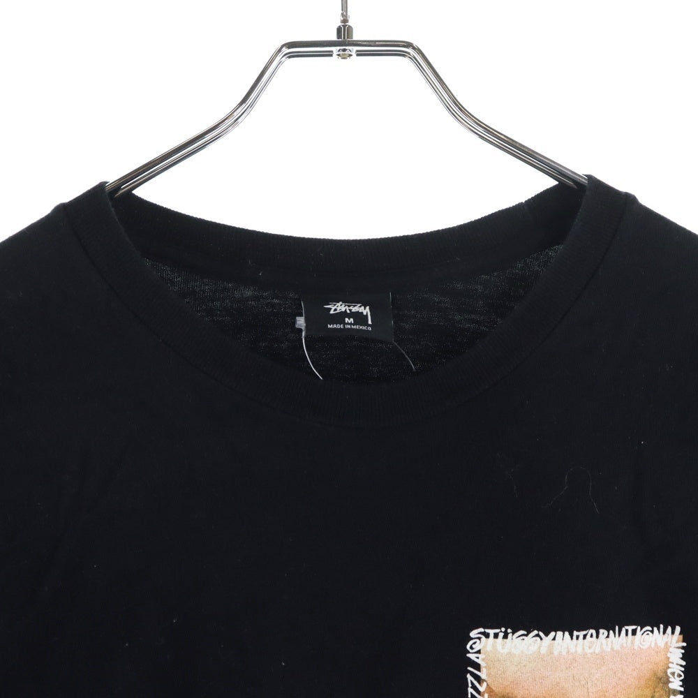 STUSSY(ステューシー) フォトプリント ロングスリーブTシャツ ブラック