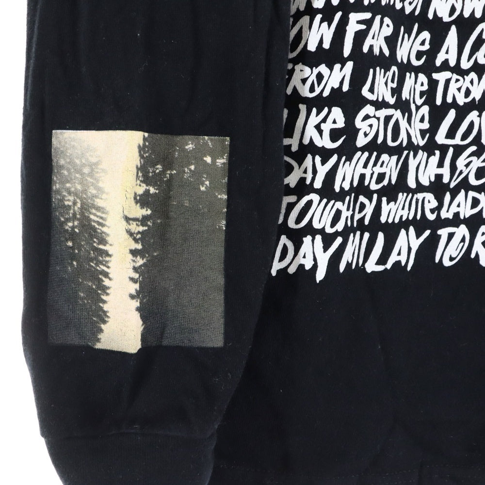 STUSSY(ステューシー) フォトプリント ロングスリーブTシャツ ブラック