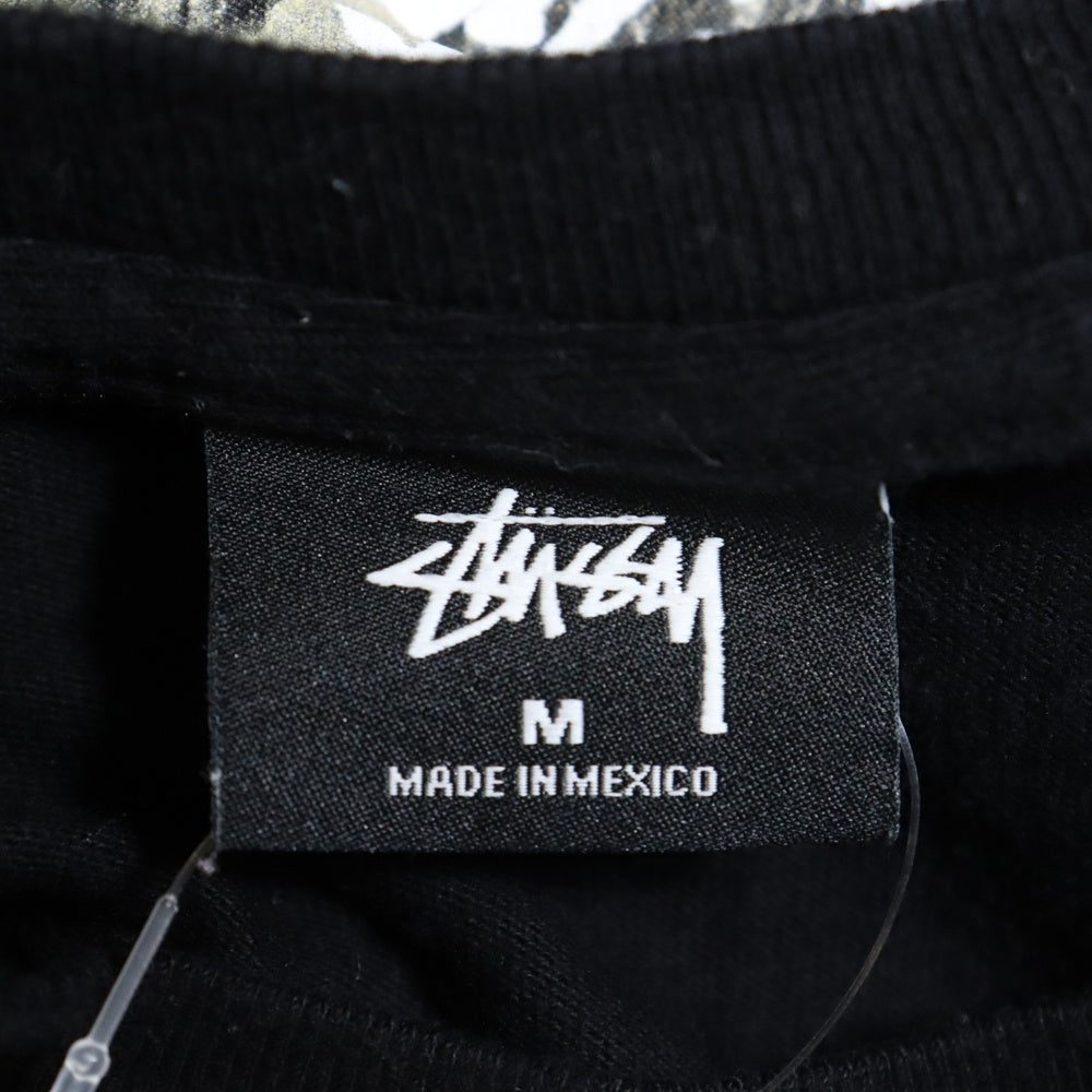 STUSSY(ステューシー) フォトプリント ロングスリーブTシャツ ブラック