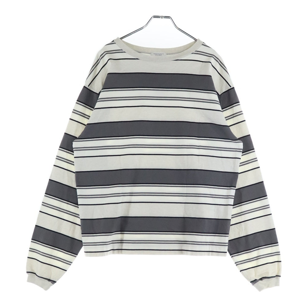 BEAUTY&YOUTH UNITED ARROWS(ビューティーアンドユースユナイテッドアローズ) Beauty&Youth ボーダーライン ロングスリーブTシャツ