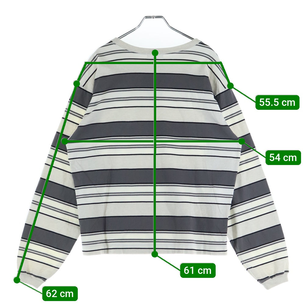 BEAUTY&YOUTH UNITED ARROWS(ビューティーアンドユースユナイテッドアローズ) Beauty&Youth ボーダーライン ロングスリーブTシャツ